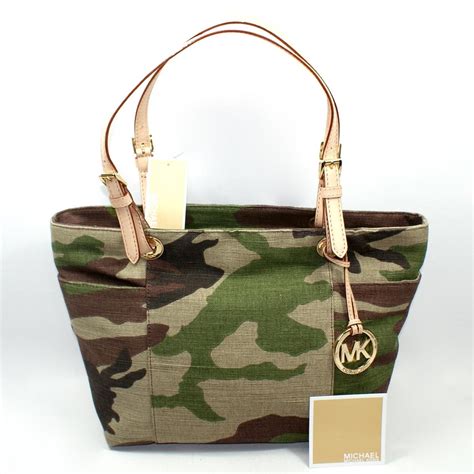 michael kors camouflage messenger bag|michael kors camo tote bag.